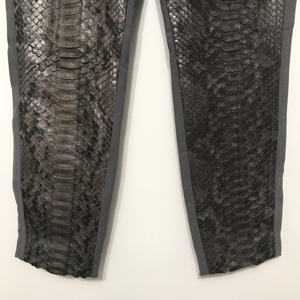 Kaufmanfranco Python-Front Cropped Pants - Picture 10 of 16